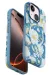 Onegif Iphone 14 Flower Series Magsafe Kapak - Mavi