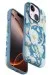 Onegif Iphone 15 Plus Flower Series Magsafe Kapak - Mavi