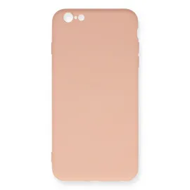 Newface Iphone 6 Plus Kılıf Nano Içi Kadife Silikon - Pudra