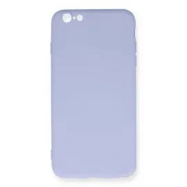 Newface Iphone 6 Plus Kılıf Nano Içi Kadife Silikon - Lila