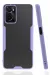 Newface Oppo A96 Kılıf Platin Silikon - Lila