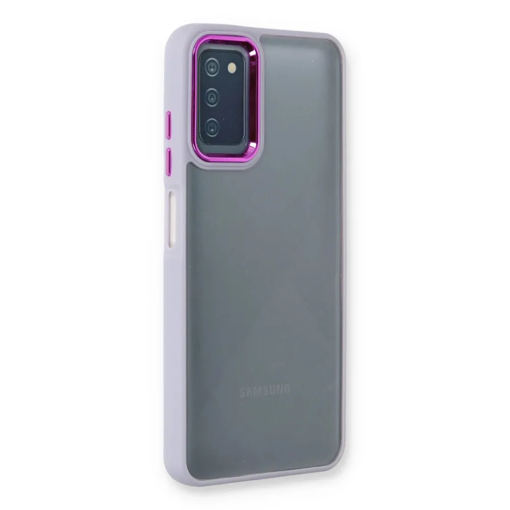 Newface Samsung Galaxy A03S Kılıf Dora Kapak - Lila