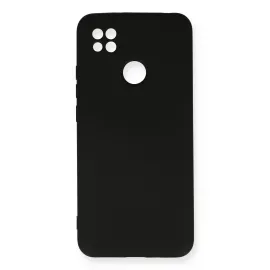 Newface Xiaomi Redmi 9C Kılıf Nano Içi Kadife Silikon - Siyah
