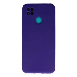 Newface Xiaomi Redmi 9C Kılıf Nano Içi Kadife Silikon - Mor