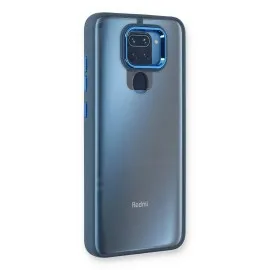 Newface Xiaomi Redmi Note 9 Kılıf Dora Kapak - Mavi