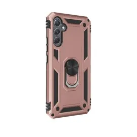 Newface Samsung Galaxy A54 5G Kılıf Sofya Yüzüklü Silikon Kapak - Rose