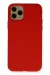 Newface Iphone 11 Pro Kılıf Nano Içi Kadife Silikon - Kırmızı