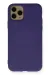 Newface Iphone 11 Pro Kılıf Nano Içi Kadife Silikon - Mor