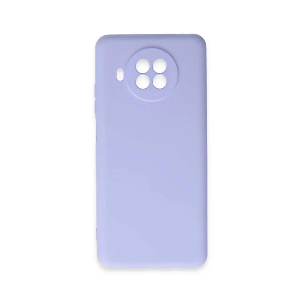 Newface Xiaomi Mi 10T Lite Kılıf Nano Içi Kadife Silikon - Lila
