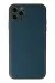Newface Iphone 11 Pro Kılıf Coco Deri Silikon Kapak - Mavi