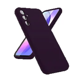 Newface Samsung Galaxy A24 4G Kılıf First Silikon - Mor