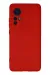 Newface Xiaomi Mi 12 Kılıf Nano Içi Kadife Silikon - Kırmızı