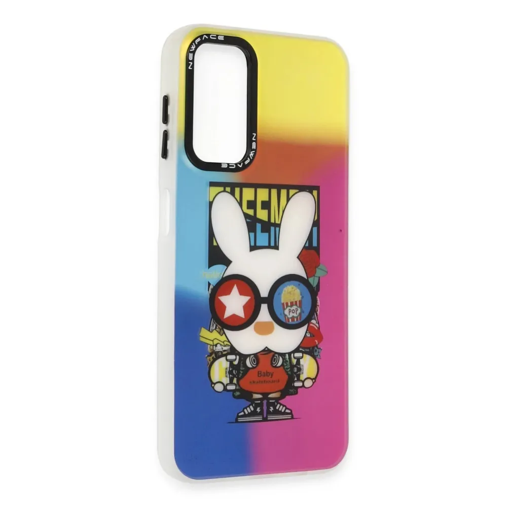 Newface Samsung Galaxy A14 4G Kılıf Estoril Desenli Kapak - Estoril - 10