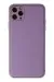 Newface Iphone 11 Pro Max Kılıf Coco Deri Silikon Kapak - Lila