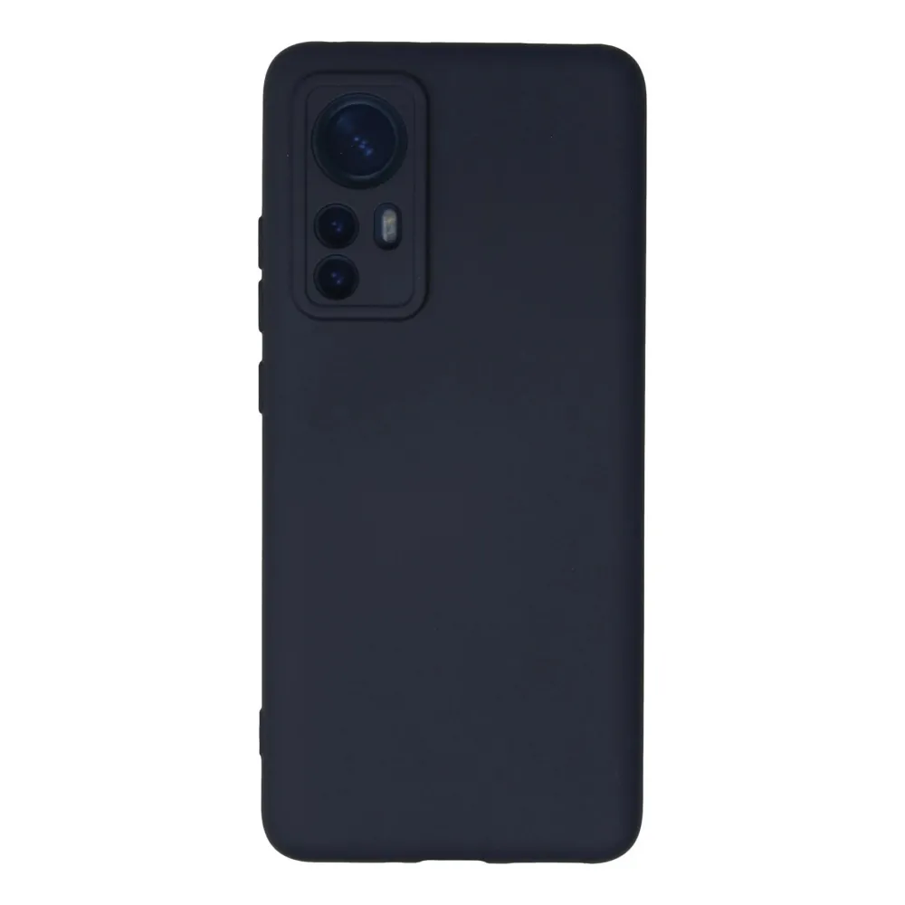 Newface Xiaomi Mi 12 Kılıf Nano Içi Kadife Silikon - Lacivert