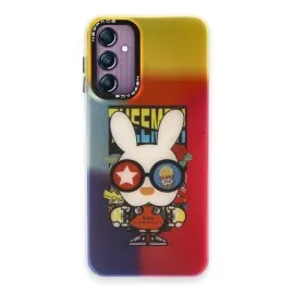 Newface Samsung Galaxy A24 4G Kılıf Estoril Desenli Kapak - Estoril - 10
