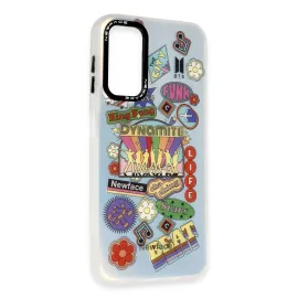 Newface Samsung Galaxy A24 4G Kılıf Estoril Desenli Kapak - Estoril - 14
