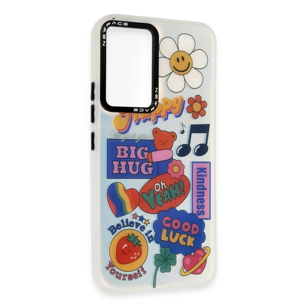 Newface Samsung Galaxy A54 5G Kılıf Estoril Desenli Kapak - Estoril - 15