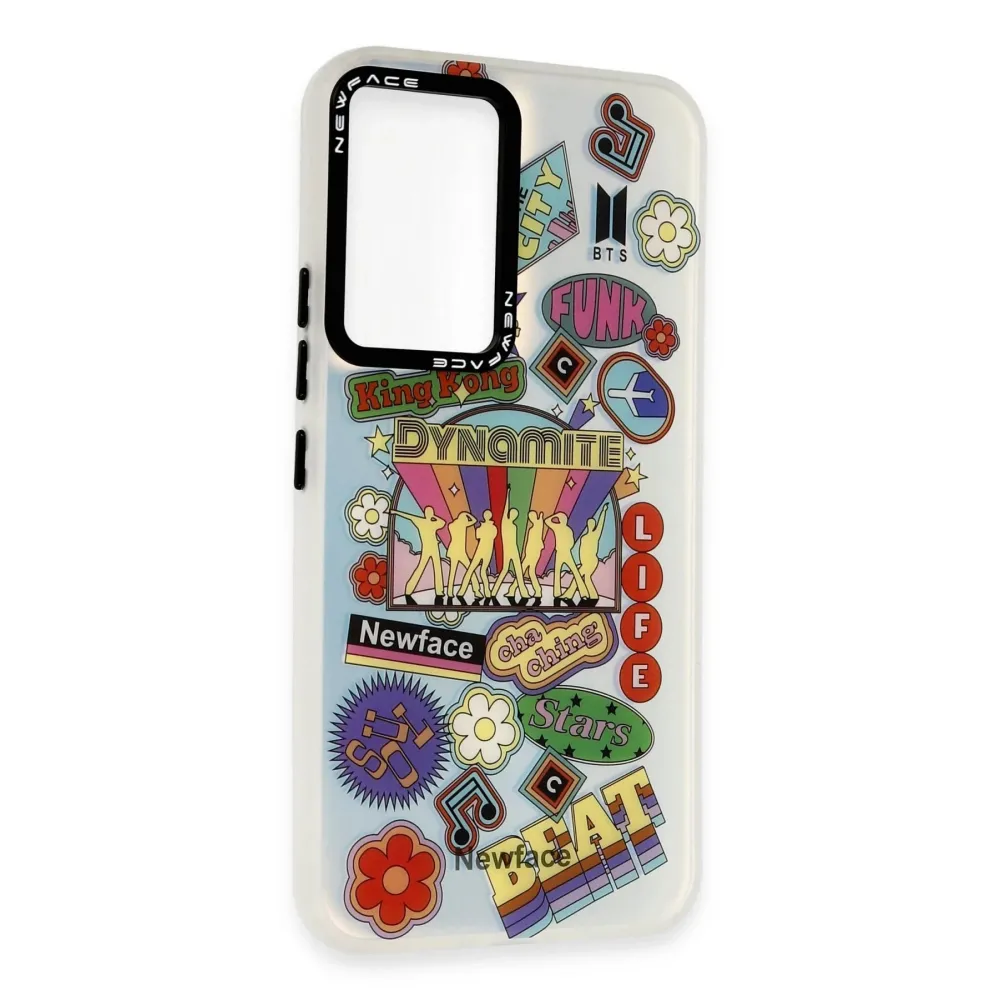 Newface Samsung Galaxy A54 5G Kılıf Estoril Desenli Kapak - Estoril - 14