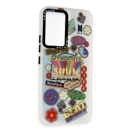 Newface Samsung Galaxy A54 5G Kılıf Estoril Desenli Kapak - Estoril - 14