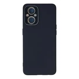 Newface Oppo Reno 7 Lite Kılıf Lansman Glass Kapak - Lacivert