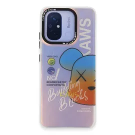 Newface Xiaomi Redmi 12C Kılıf Estoril Desenli Kapak - Estoril - 6