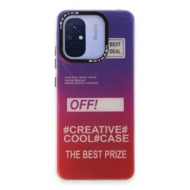 Newface Xiaomi Redmi 12C Kılıf Estoril Desenli Kapak - Estoril - 9