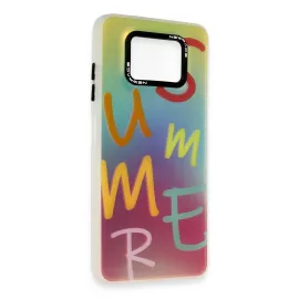 Newface Xiaomi Pocophone X3 Kılıf Estoril Desenli Kapak - Estoril - 3