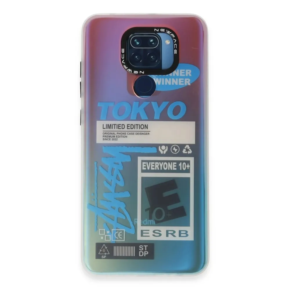 Newface Xiaomi Redmi Note 9 Kılıf Estoril Desenli Kapak - Estoril - 1