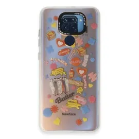 Newface Xiaomi Redmi Note 9 Kılıf Estoril Desenli Kapak - Estoril - 16