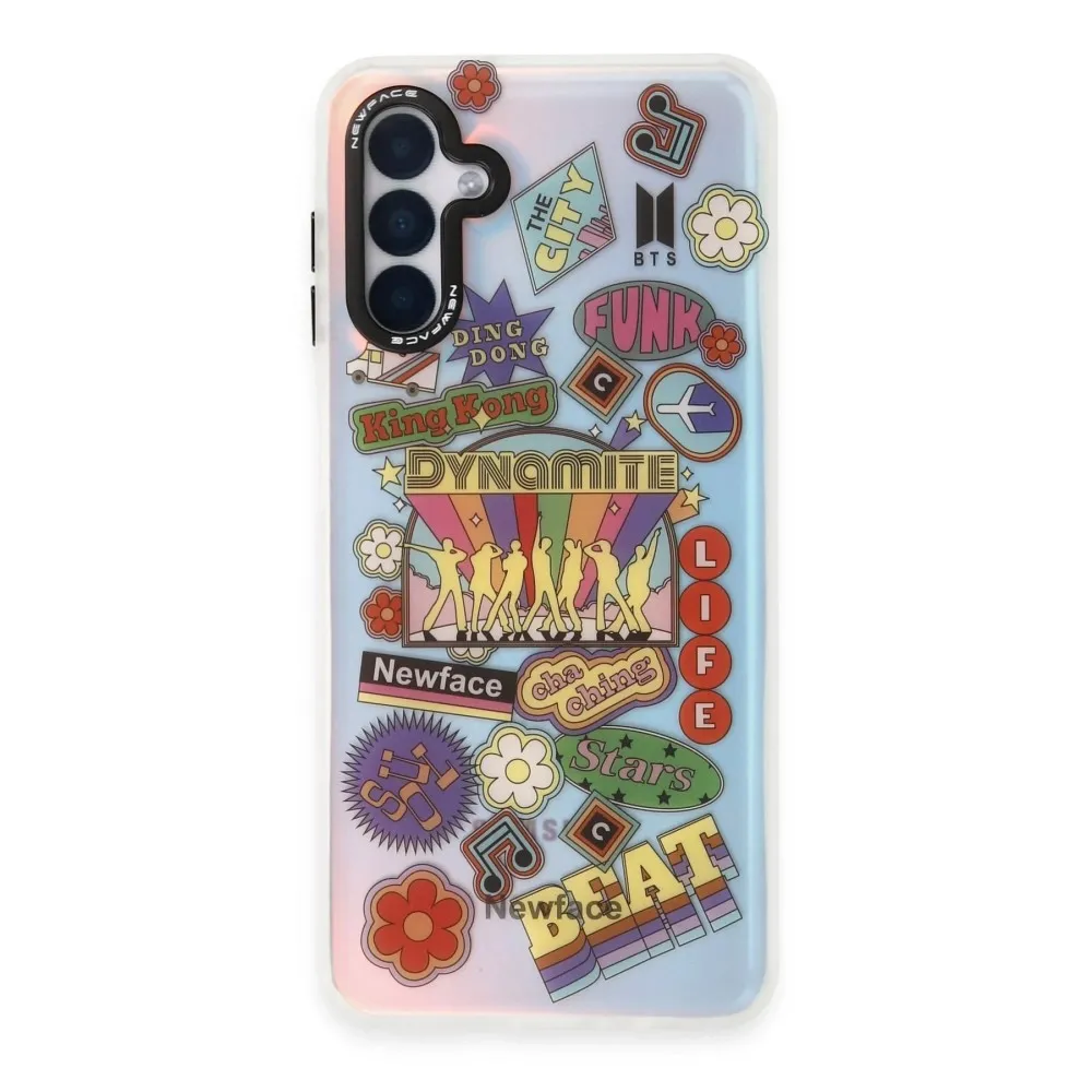 Newface Samsung Galaxy A04S Kılıf Estoril Desenli Kapak - Estoril - 14