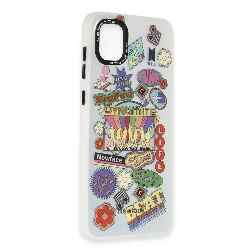 Newface Samsung Galaxy A04 Kılıf Estoril Desenli Kapak - Estoril - 14