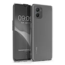 Newface Vivo Y15S Kılıf Lüx Şeffaf Silikon