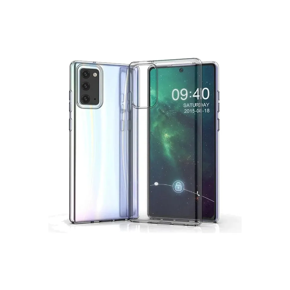 Newface Tecno Camon 18 Kılıf Lüx Şeffaf Silikon