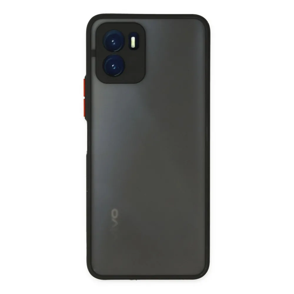 Newface Vivo Y15S Kılıf Montreal Silikon Kapak - Siyah