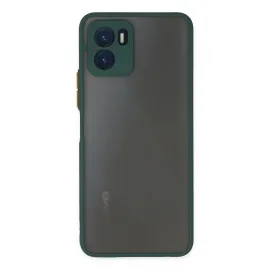 Newface Vivo Y15S Kılıf Montreal Silikon Kapak - Yeşil