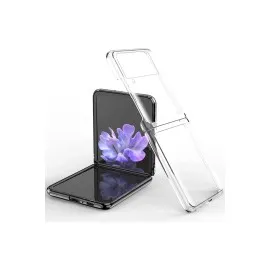 Newface Samsung Galaxy Z Flip 3 Kılıf Fold Tpu Silikon - Şeffaf