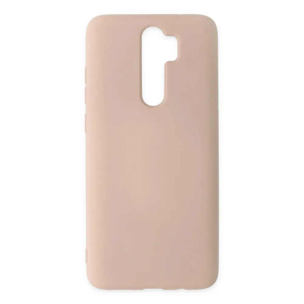 Newface Xiaomi Redmi Note 8 Pro Kılıf Nano Içi Kadife Silikon - Pudra