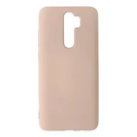 Newface Xiaomi Redmi Note 8 Pro Kılıf Nano Içi Kadife Silikon - Pudra