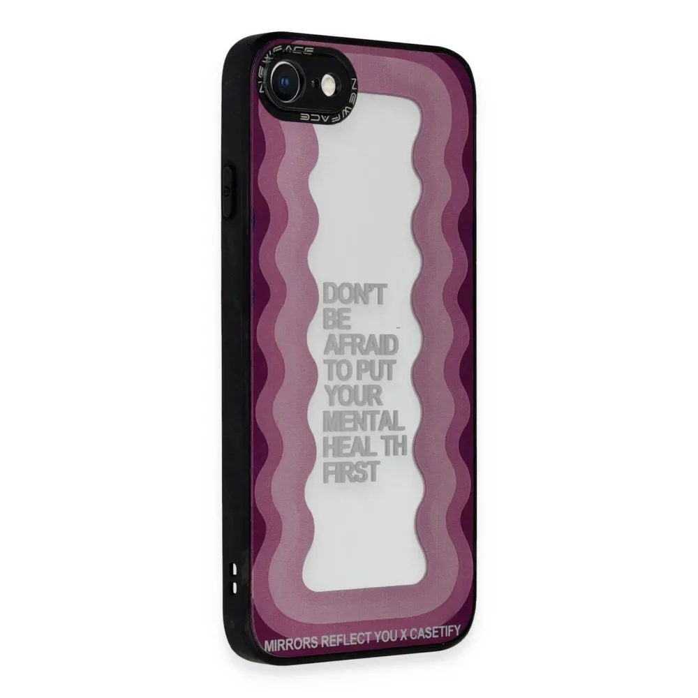 Newface Iphone 7 Kılıf Mirror Desenli Kapak - Mirror - 11
