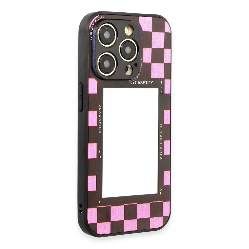 Newface Iphone 12 Pro Kılıf Mirror Desenli Kapak - Mirror - 8