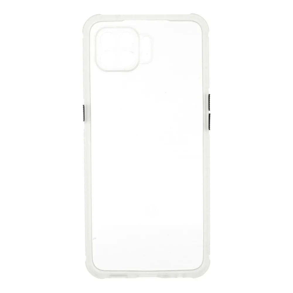 Newface Oppo Reno 4 Lite Kılıf Miami Şeffaf Silikon - Şeffaf