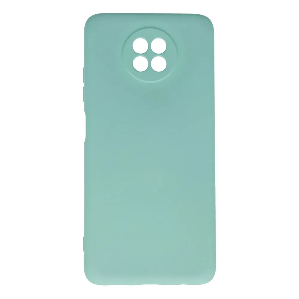 Newface Xiaomi Redmi Note 9 5G Kılıf Nano Içi Kadife Silikon - Turkuaz
