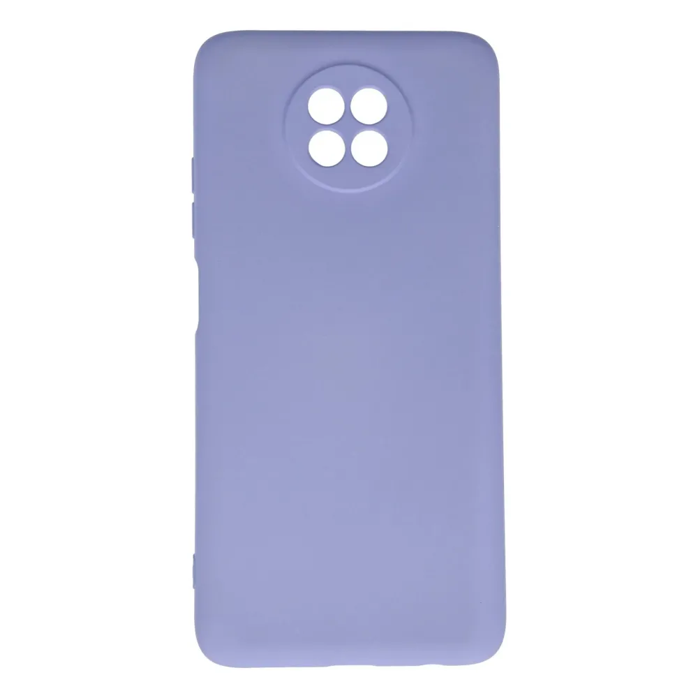 Newface Xiaomi Redmi Note 9 5G Kılıf Nano Içi Kadife Silikon - Lila