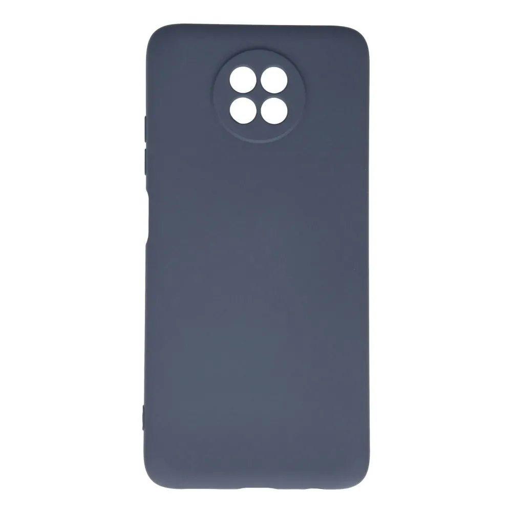 Newface Xiaomi Redmi Note 9 5G Kılıf Nano içi Kadife Silikon - Gri