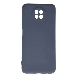 Newface Xiaomi Redmi Note 9 5G Kılıf Nano içi Kadife Silikon - Gri