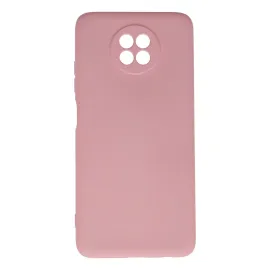 Newface Xiaomi Redmi Note 9 5G Kılıf Nano Içi Kadife Silikon - Pembe