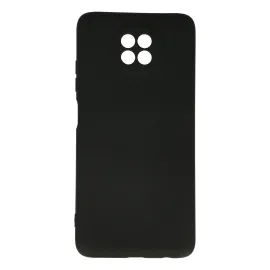 Newface Xiaomi Redmi Note 9 5G Kılıf Nano Içi Kadife Silikon - Siyah