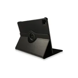 Newface iPad Pro 12.9 (2021) Kılıf 360 Tablet Deri Kılıf - Siyah