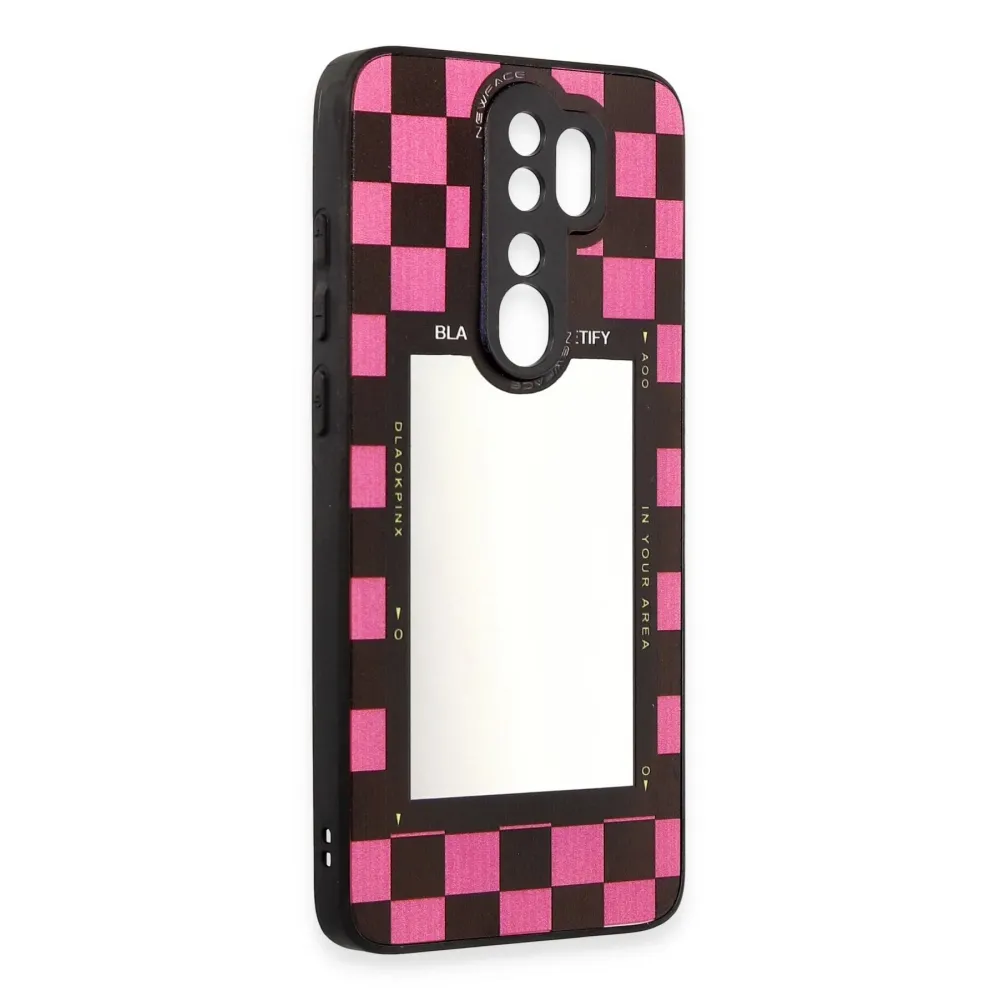 Newface Xiaomi Redmi Note 8 Pro Kılıf Mirror Desenli Kapak - Mirror - 8